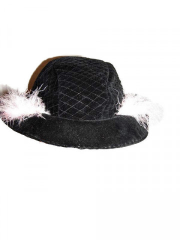 Pink Feathers Vintage Hat '40s - Img 2