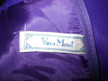 Rochie din voal "Vera Mont" anii '70