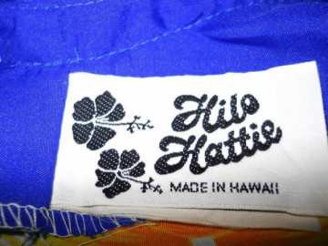 Rochie maxi vintage "Hilo Hattie" anii '70