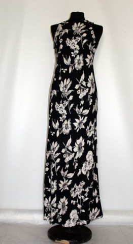 Rochie retro maxi "All That Jazz" anii '80 - 90 - Img 1