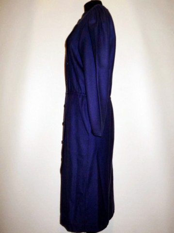 Rochie retro violet inchis anii '80