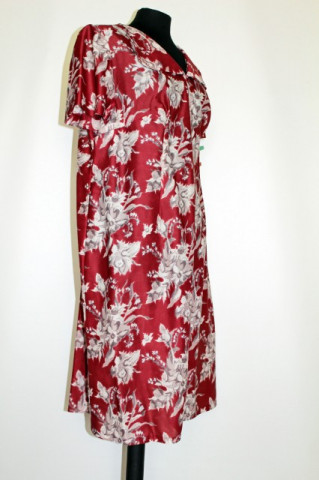 Rochie rosu marsala anii '60