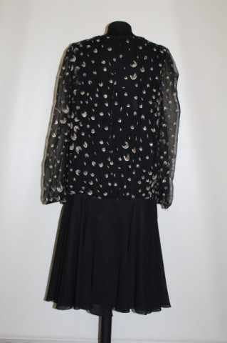 Rochie vintage de ocazie "Norman Berg" anii '70