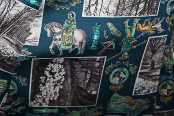 Rochie vintage print fotografii anii 60