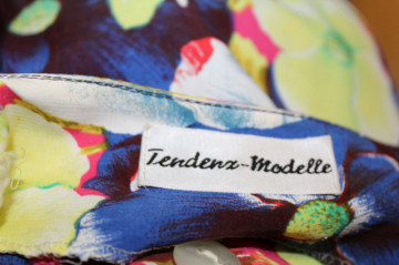 Rochie vintage Tendenz Modelle – floral retro ’90 cu nasturi & buzunare - Img 6