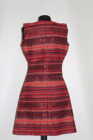 Vestă tapestry repro anii ’70 – retro boho chic - Img 5