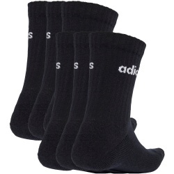 Set 6 perechi sosete Adidas Linear Crew Cushioned - Img 2