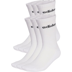 Set 6 perechi sosete Adidas Linear Crew Cushioned