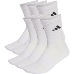 Set 6 perechi sosete Adidas Cushioned Crew New Logo