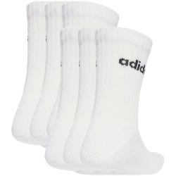 Set 6 perechi sosete Adidas Linear Crew Cushioned - Img 2