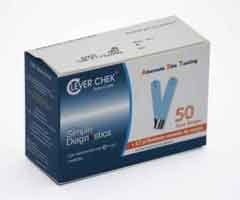Teste glicemie Achtung / Clever Chek