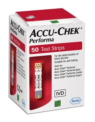 Teste glicemie Accu Chek Performa