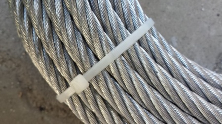 Cablu otel zincat Ø12mm FC structura 6x19, 8557Kgf - Img 3
