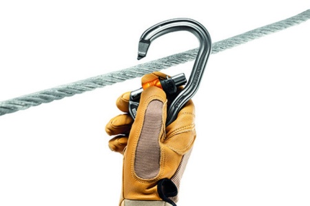 Carabiniera PETZL Vertigo Wire-Lock - Img 2