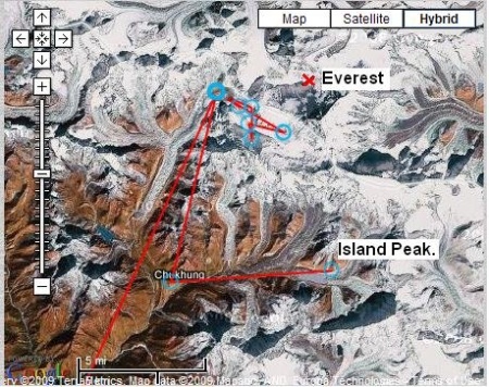 ISLAND PEAK - 6189M, LOBUCHE - 6119M - CUCERESTE UN VARF HIMALAYAN CELEBRU, LA 2 PASI DE EVEREST - Img 6