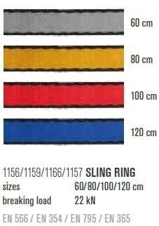 Lonja LACD SLING RING 80cm/16mm - Img 3