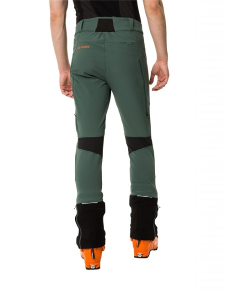 Pantaloni VAUDE Larice Softshell-III-dusty forest - Img 3