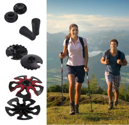 Set bete ALPIDEX Carbon Skitouring-Trek 62-135cm - Img 5