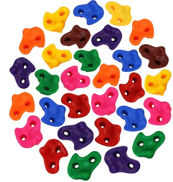 Set prize ALPIDEX Multicolor- 30buc cu sistem fixare inclus - Img 2