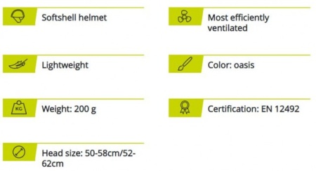 Casca EDELRID Salathe 200g - Img 6