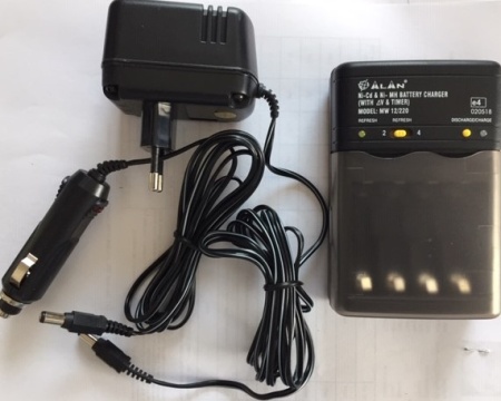 Incarcator pentru acumulatori AA/R6 - de la 12V/220V - Img 2