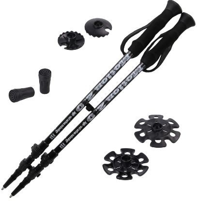 Set bete ALPIDEX Trekking Carbon Easy Quick Lock 63-135cm - Img 2