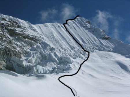 ISLAND PEAK - 6189M, LOBUCHE - 6119M - CUCERESTE UN VARF HIMALAYAN CELEBRU, LA 2 PASI DE EVEREST - Img 3