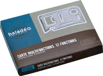 Placheta supravietuire BALADEO SURVIVAL CARD - Img 4