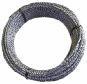 Cablu otel zincat 6X19 DN12 diametru 12mm