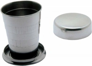 Pahar pliabil BALADEO Travel cup Inox