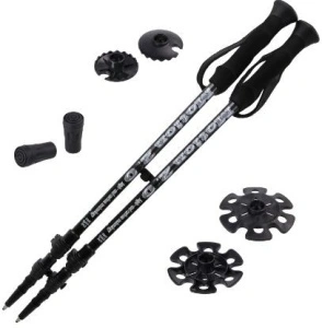 Set bete ALPIDEX Trekking Carbon Easy Quick Lock 63-135cm - Img 2
