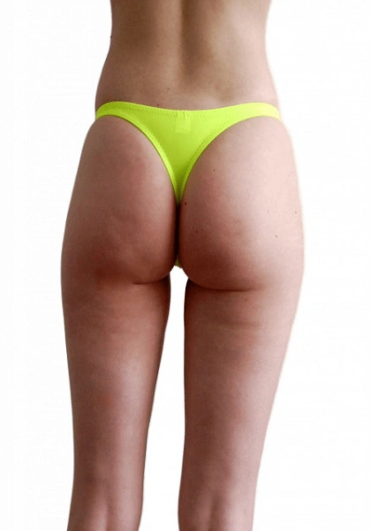 Slip tanga galben neon - Img 2