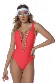 Costum baie ETERNITY Rosu - Img 2