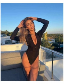 Costum de baie Scuba BLACK