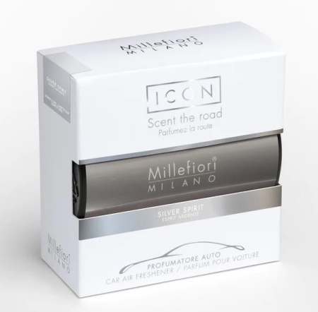 ODORIZANT AUTO Millefiori Milano SILVER SPIRIT (aroma fresh)