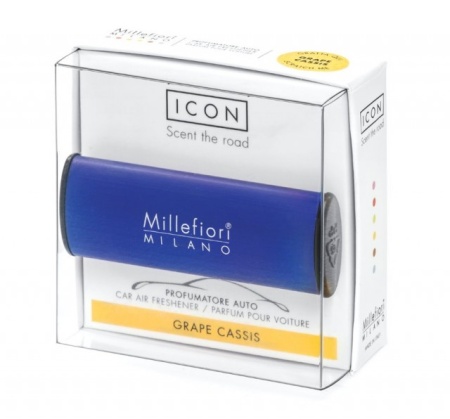 ODORIZANT AUTO Millefiori Milano Grape Cassis (Guma Turbo)