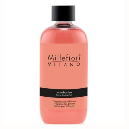 Osmanthus Dew rezerva de parfum pentru odorizant de camera cu betisoare Millefiori Milano 250ml