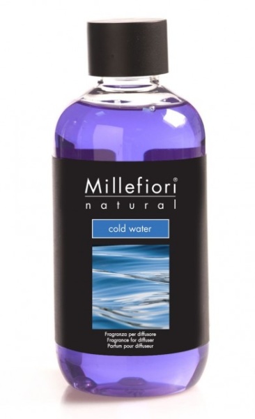 Rezerva de parfum pentru odorizant de camera cu betisoare Millefiori Milano aroma Cold Water