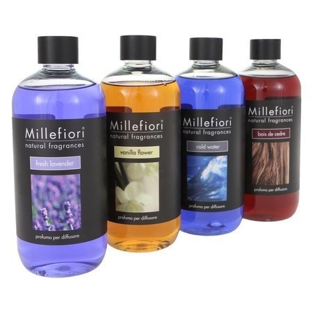 Rezerva parfum pentru odorizante de camera cu betisoare Millefiori Milano 500ml diverse arome
