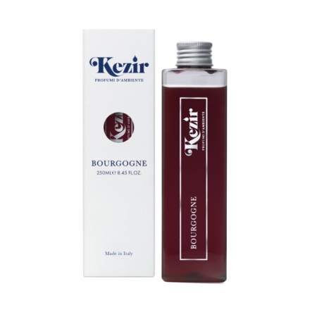 Kezir - Rezerva de parfum din esente si uleiuri naturale cu betisoare din ratan 250 ml - aroma BOURGOGNE