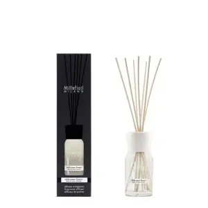 Difuzor de parfum cu bețișoare Millefiori Milano, aroma White Paper Flowers - 500ml