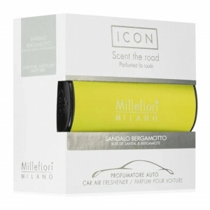 ODORIZANT AUTO Millefiori Milano SANDALO BERGAMOTTO (aroma de santal si bergamote)