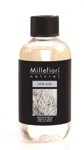 Rezerva de parfum pentru odorizant de camera cu betisoare Millefiori Milano aroma White musk