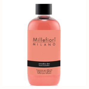Osmanthus Dew rezerva de parfum pentru odorizant de camera cu betisoare Millefiori Milano 250ml
