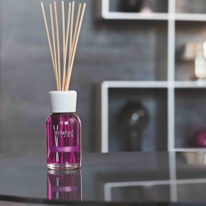 Difuzor de parfum cu bețișoare Millefiori Milano, aroma Volcanic purple- 500ml