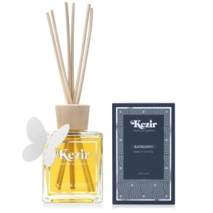 Kezir - Difuzor de parfum din esente si uleiuri naturale cu betisoare din ratan 200 ml - aroma SORRENTO