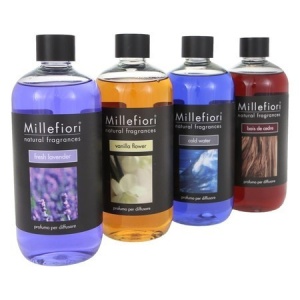 Rezerva parfum pentru odorizante de camera cu betisoare Millefiori Milano 500ml diverse arome