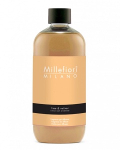 Lime & Vetiver rezerva de parfum Millefiori Milano 500ml