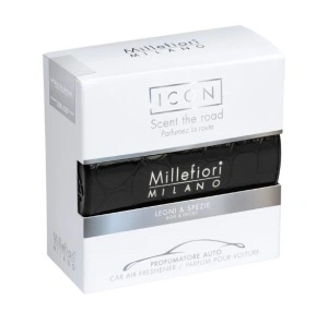ODORIZANT AUTO Millefiori Milano Legni e spezie (aroma masculina) colectia URBAN