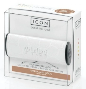 ODORIZANT AUTO Millefiori Milano VANILLA AND WOOD colectia URBAN